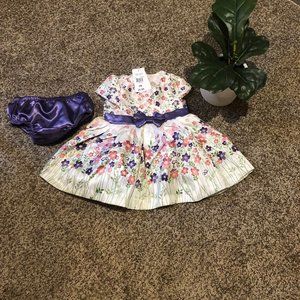 Nannette brand size 6month girls summer dress